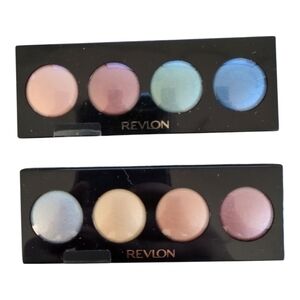 Revlon Eyeshadow Palette - Blue, Pink, Gold Shades, 2 Palettes, New